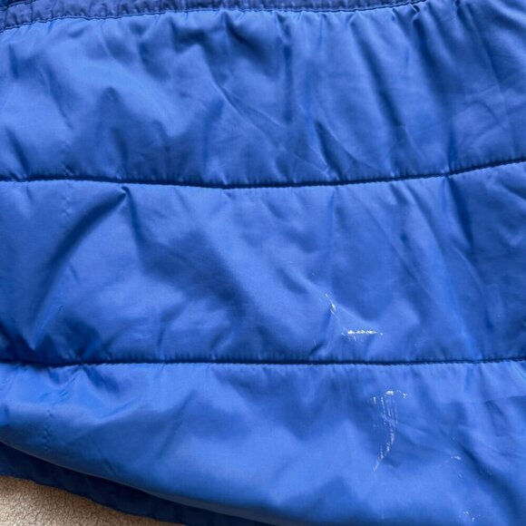 LL Bean Jacket Mens Large Tall Blue Long Sleeve Full Zip Button - Picture 15 of 15